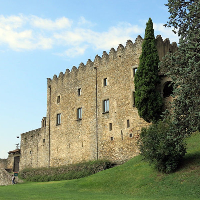 Photo: Sortida del castell de Montesquiu al castell de Besora