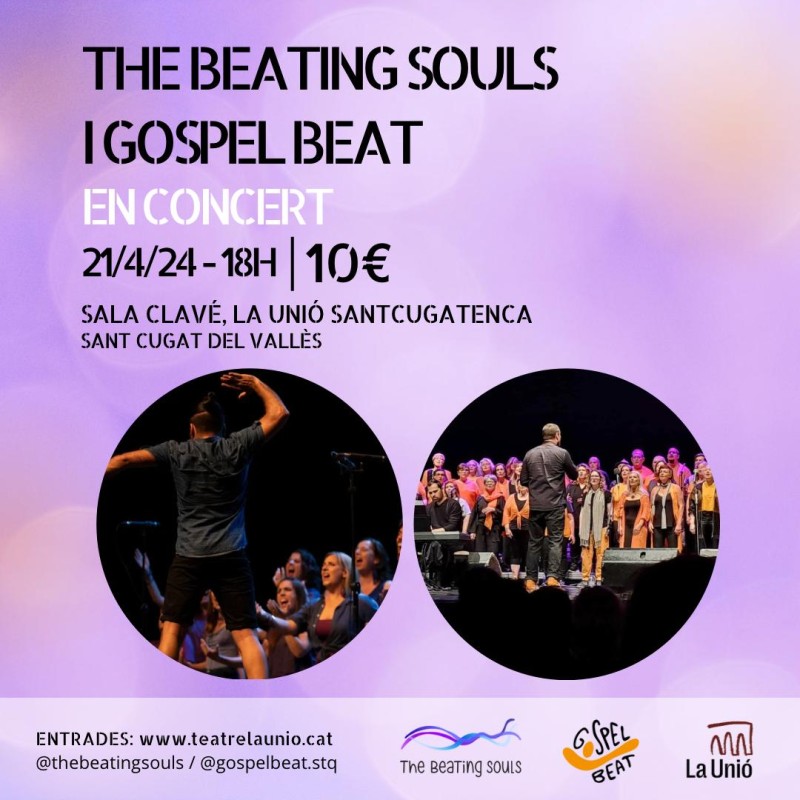 Photo: Concert i taller de gòspel amb The Beating Souls i Gospel Beat