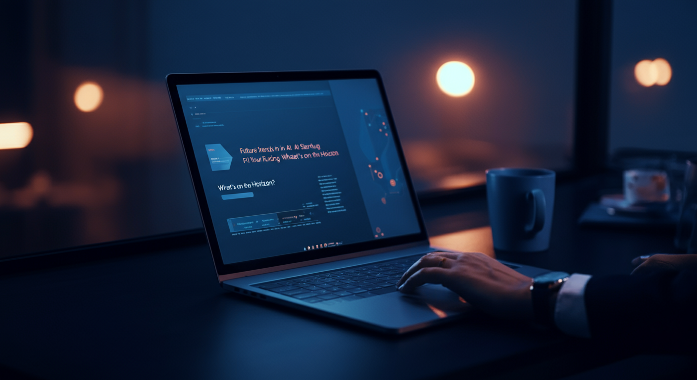 Future Trends in AI Startup Funding: What's on the Horizon? - AI startup funding