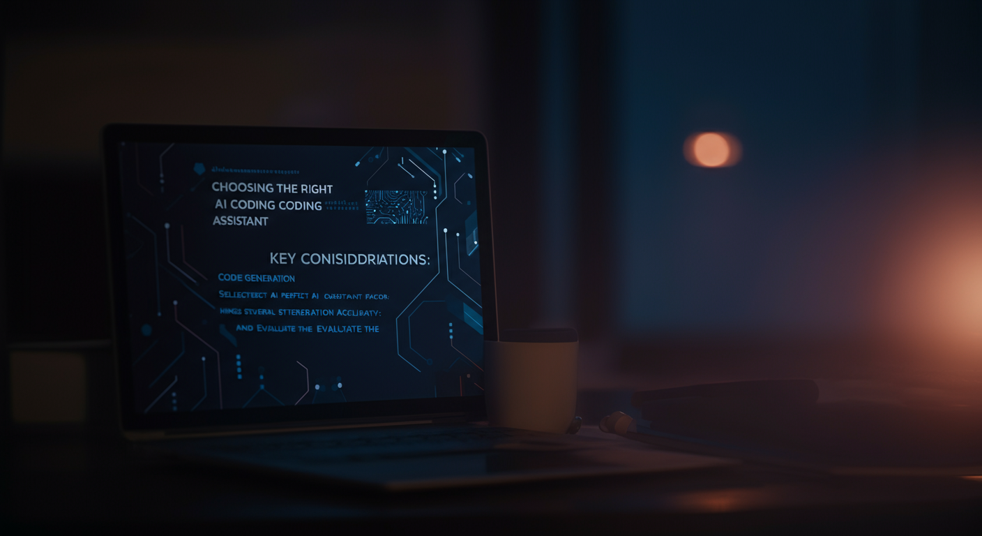 Choosing the Right AI Coding Assistant: Key Considerations