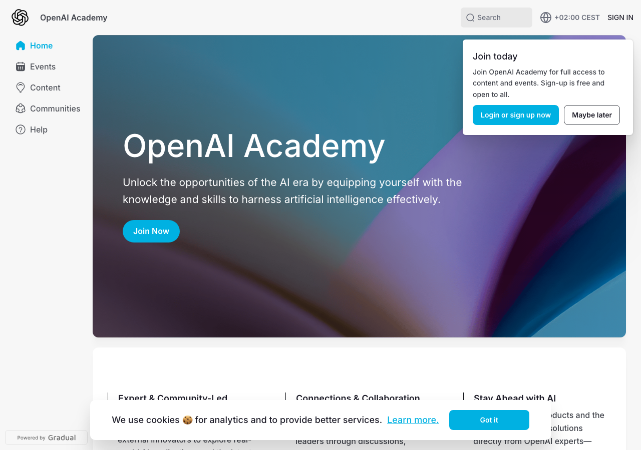 OpenAI Academy main image - Empowering the next generation of AI innovators