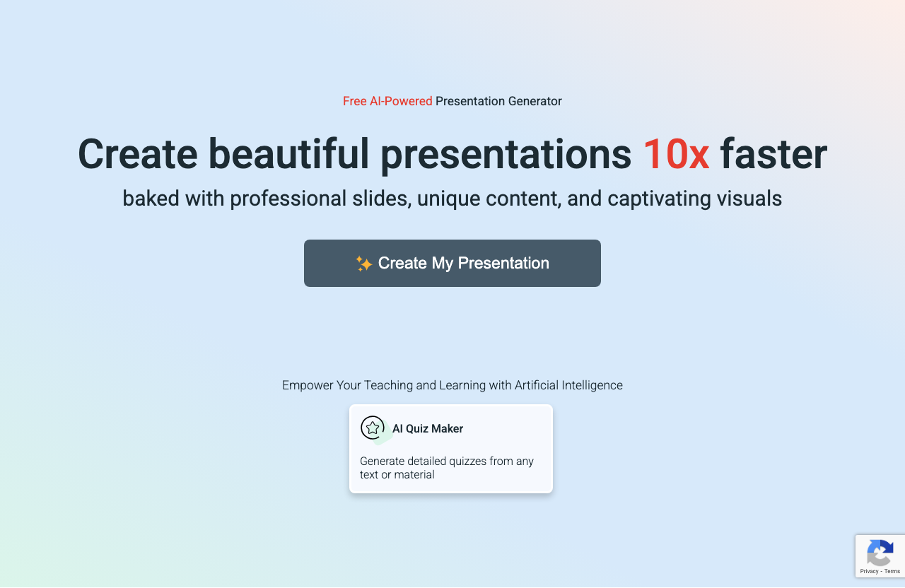 Screenshot of PoweredTemplate