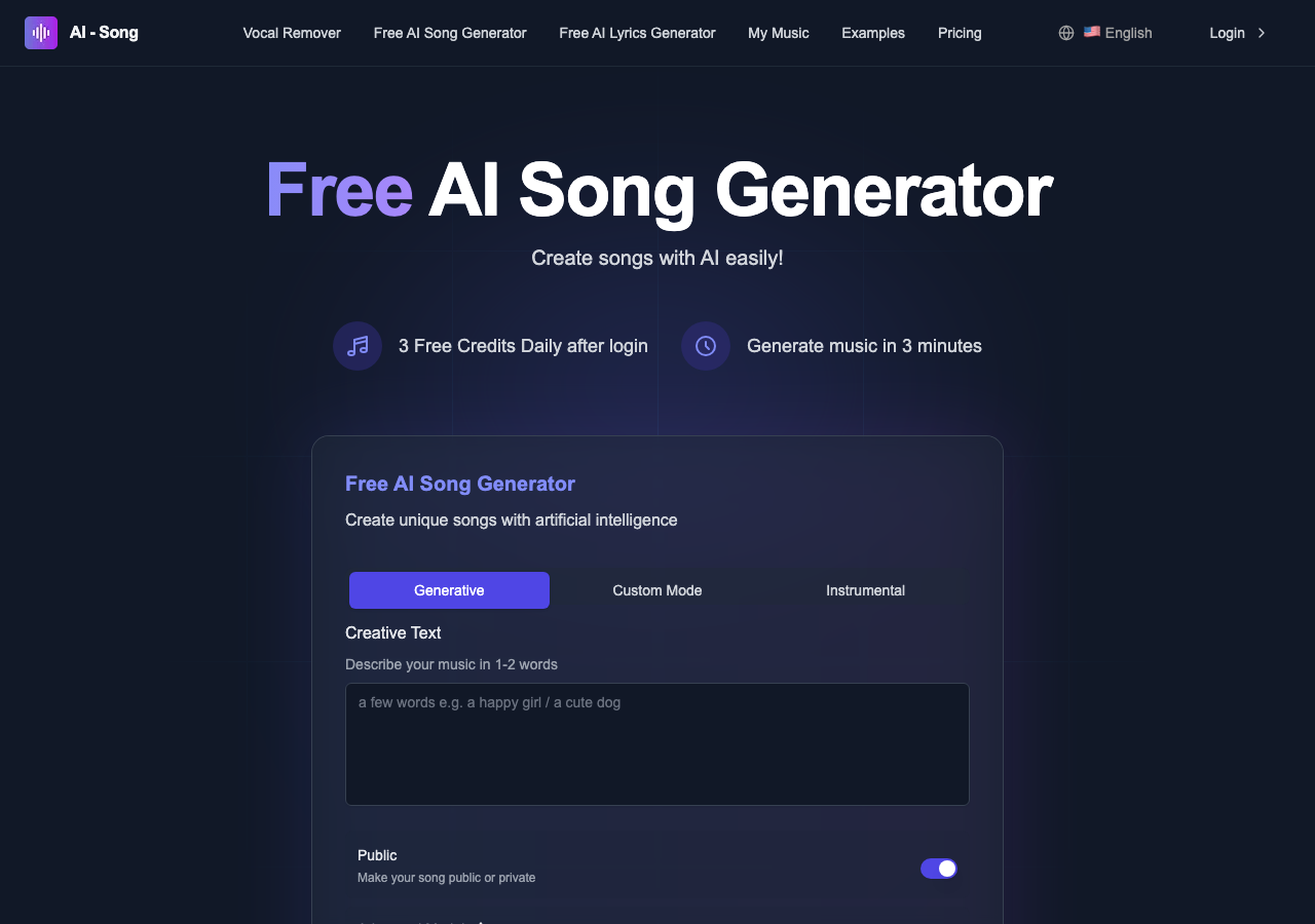 AI-Song main image - Unleash the power of AI in music creation