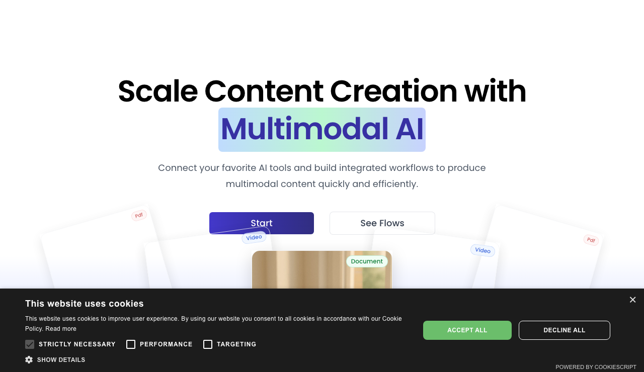 AI Content Labs main image - Transforming Ideas into Engaging Content