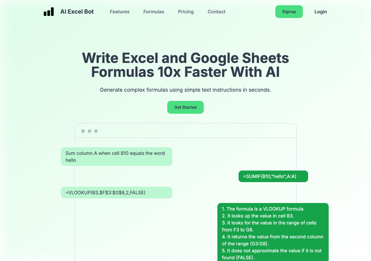 AI Excel Bot main image - Automate Your Excel Tasks with AI