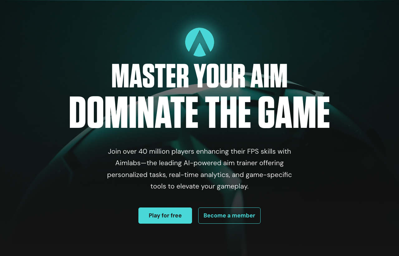 Aimlabs main image - Enhance Your Aim, Improve Your Game