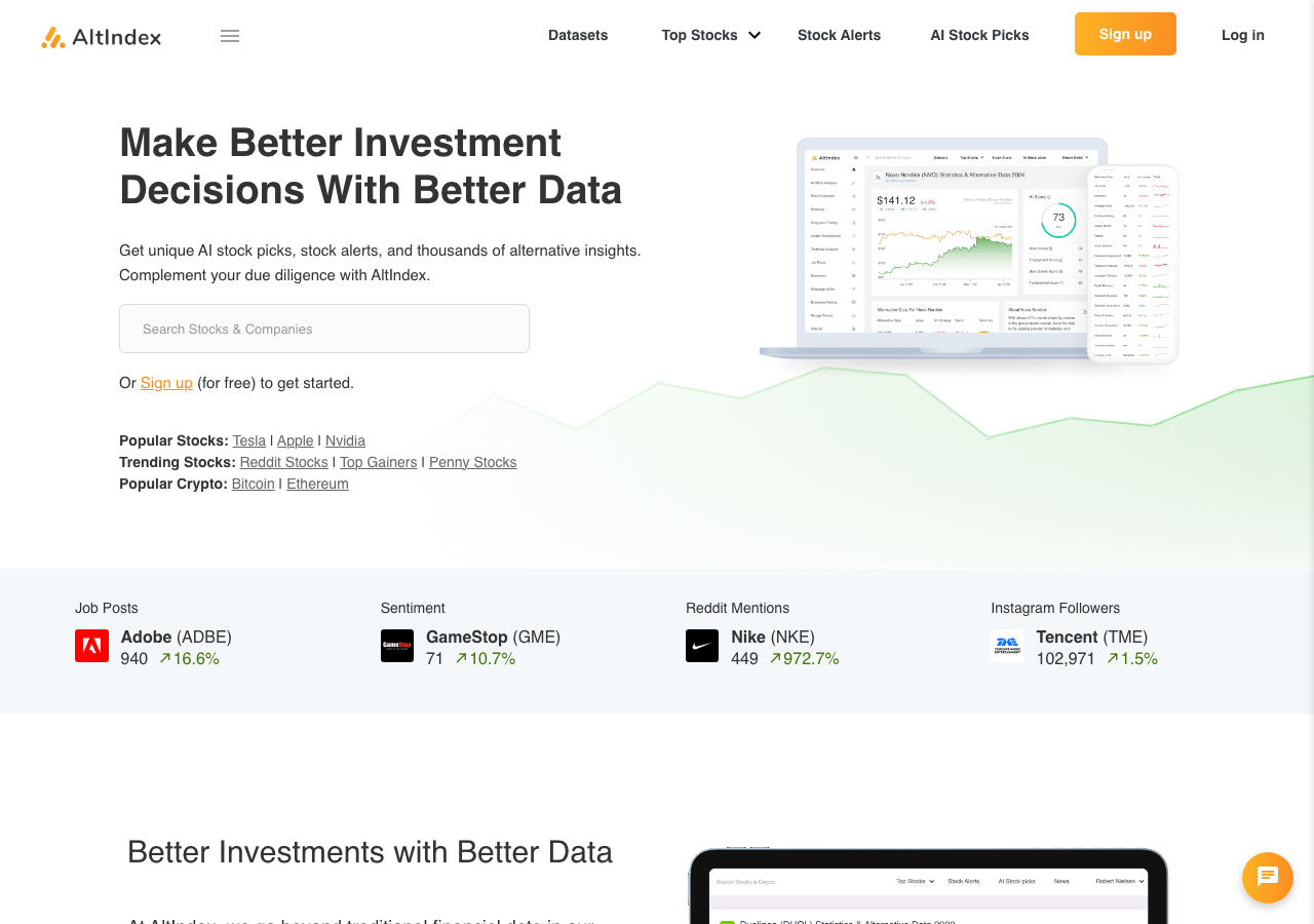 AltIndex main image - Unlock Multilingual Insights