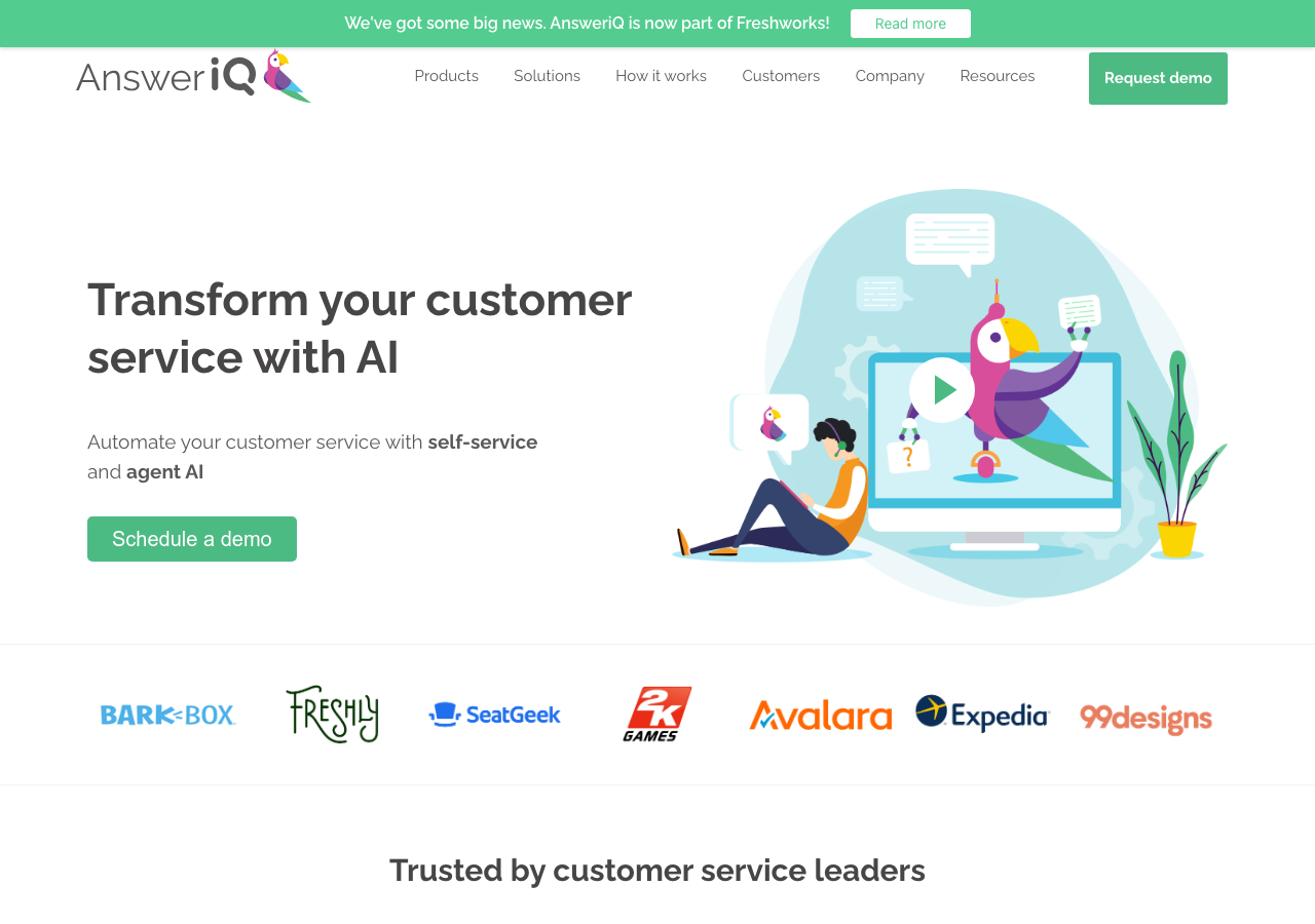 Screenshot of AnsweriQ