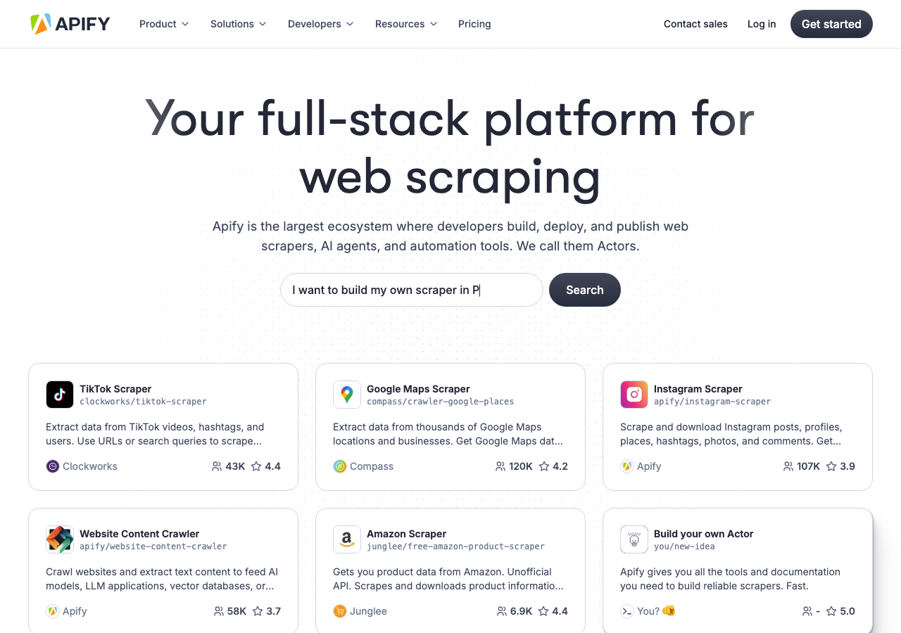 Apify main image - Automate Anything