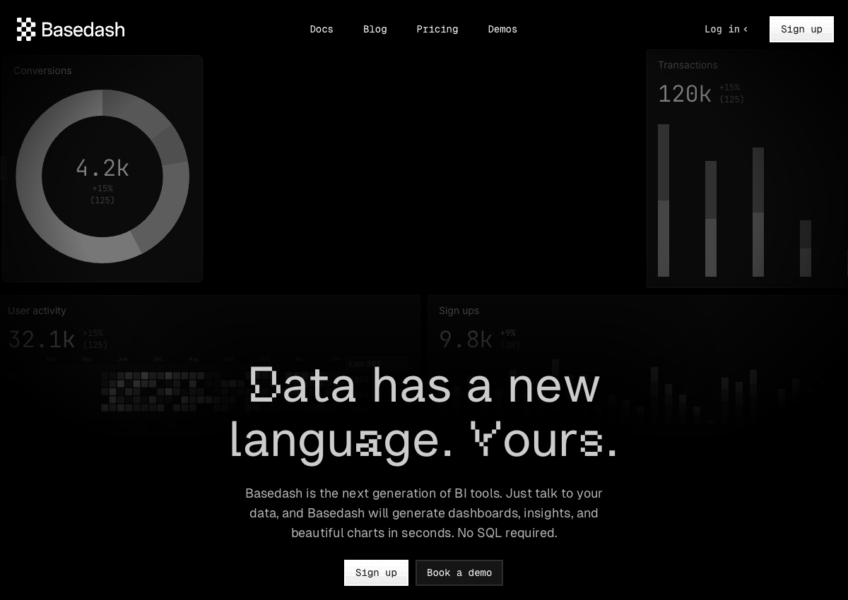 Basedash main image - Simplify Your Data Analysis