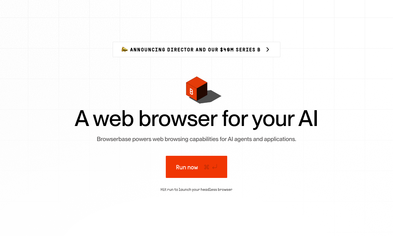 Browserbase main image - Empowering web data extraction