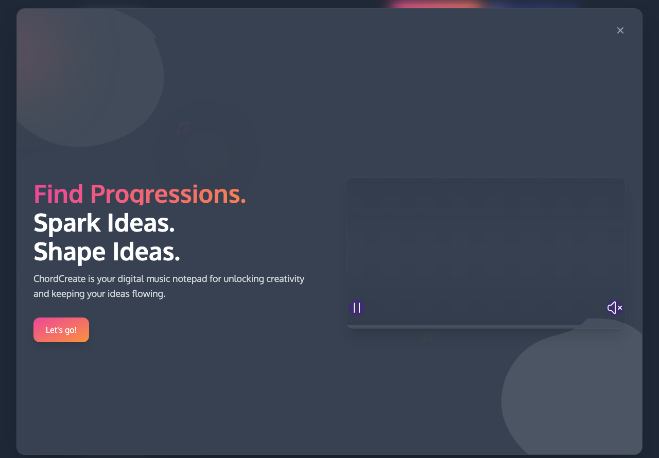 Screenshot of ChordCreate