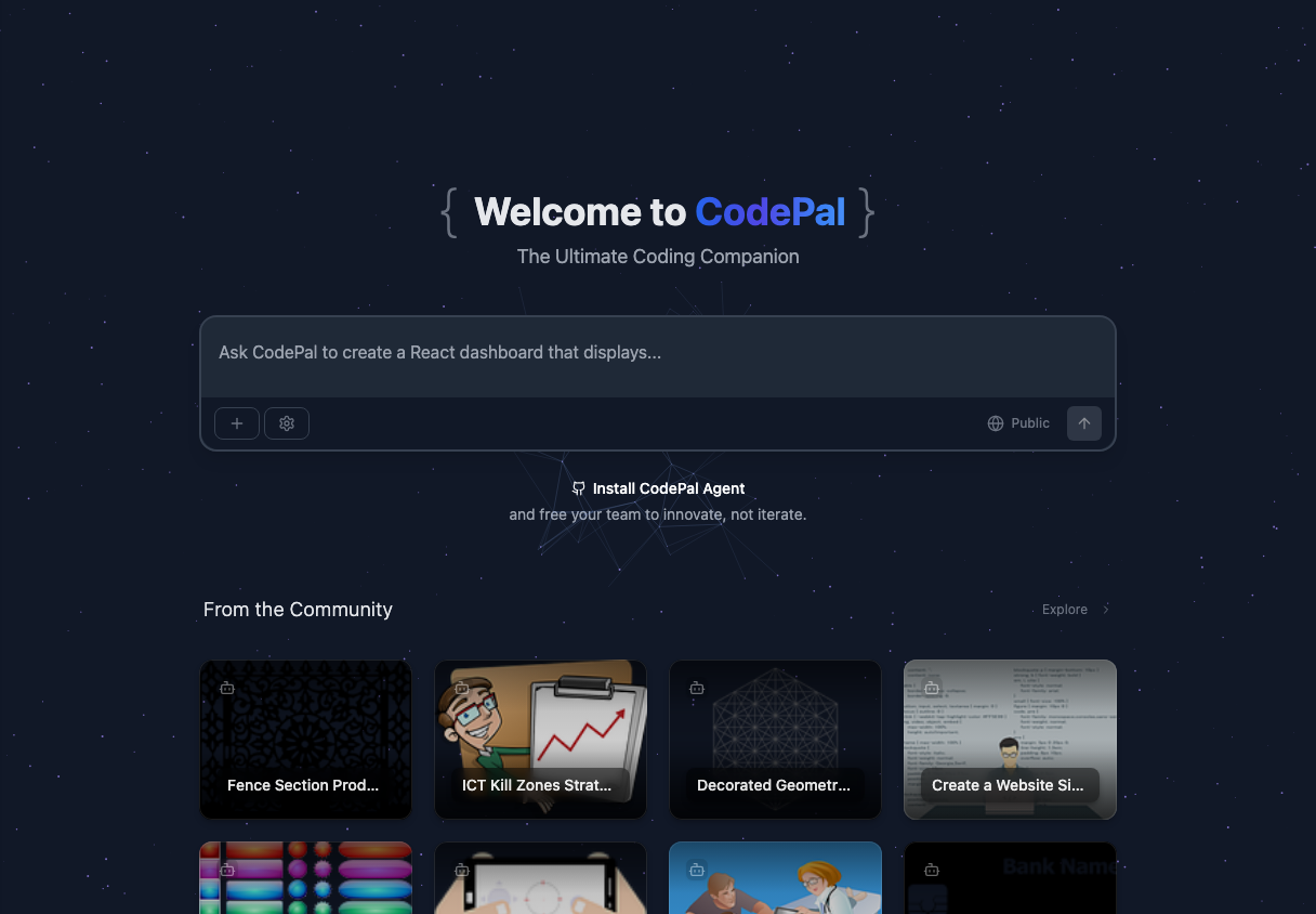Screenshot of CodePal