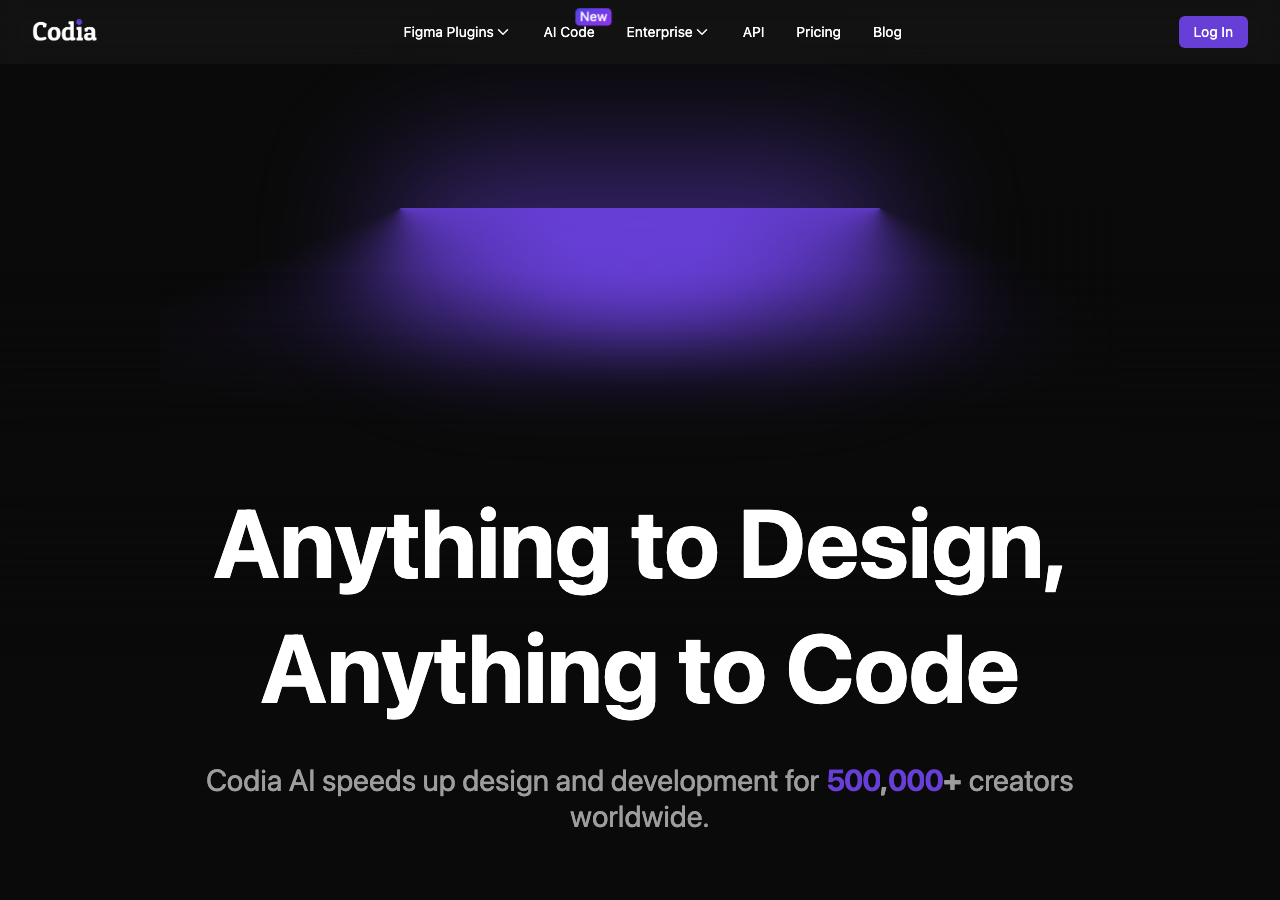 Codia AI main image - Empowering Developers with AI