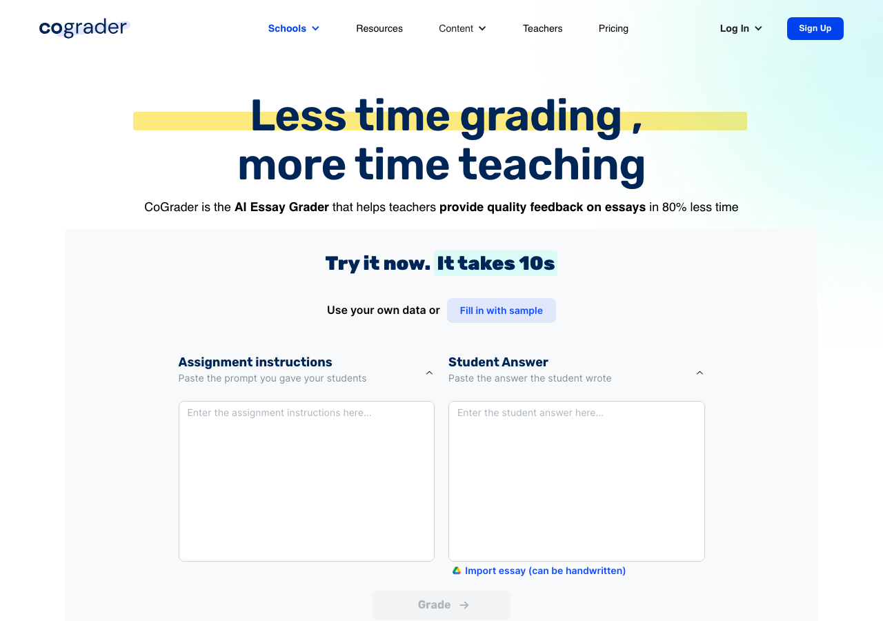 CoGrader main image - Automated Code Grading Made Easy