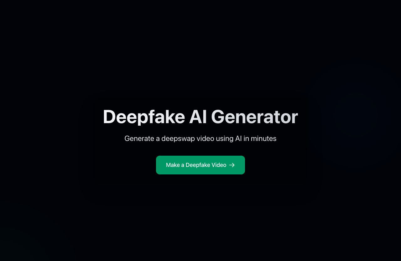 Screenshot of Deepfakes Web