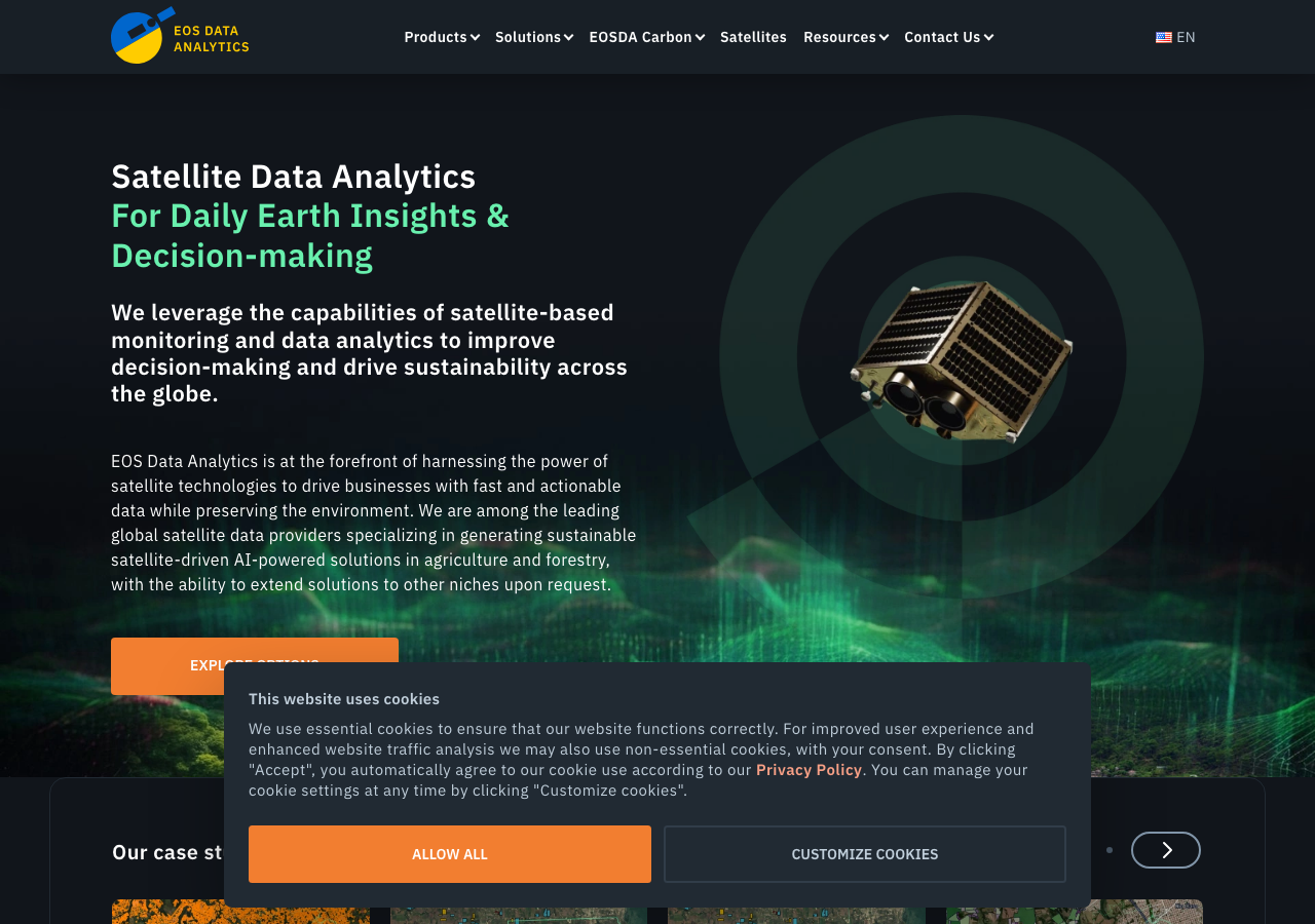 EOS Data Analytics (EOSDA) main image - Bringing Space Data Down to Earth