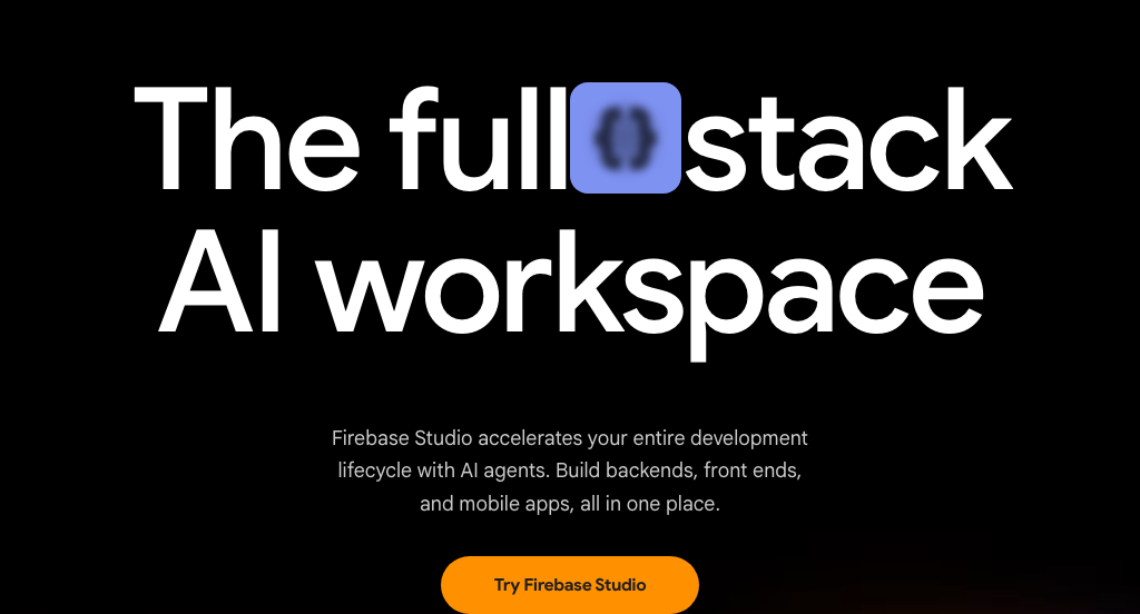Firebase Studio main image - Empowering developers with Firebase tools