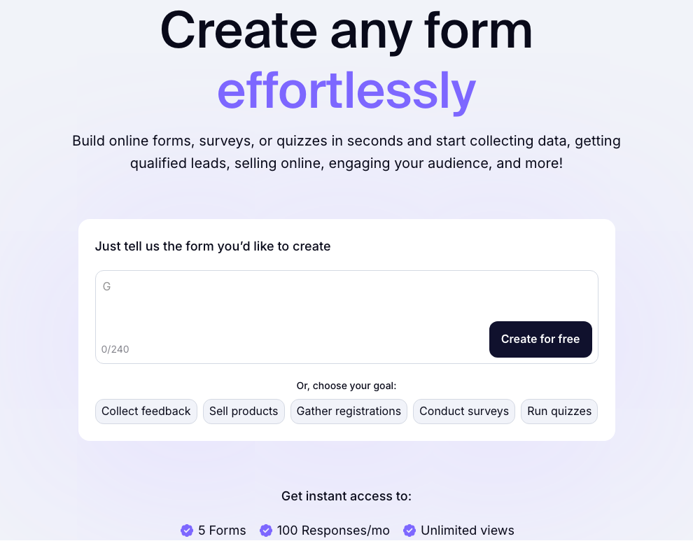 forms.app main image - Simplify form building