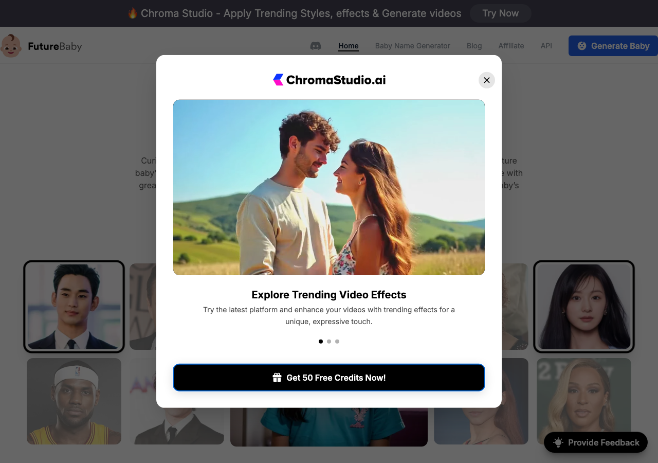 Screenshot of MaxStudio API