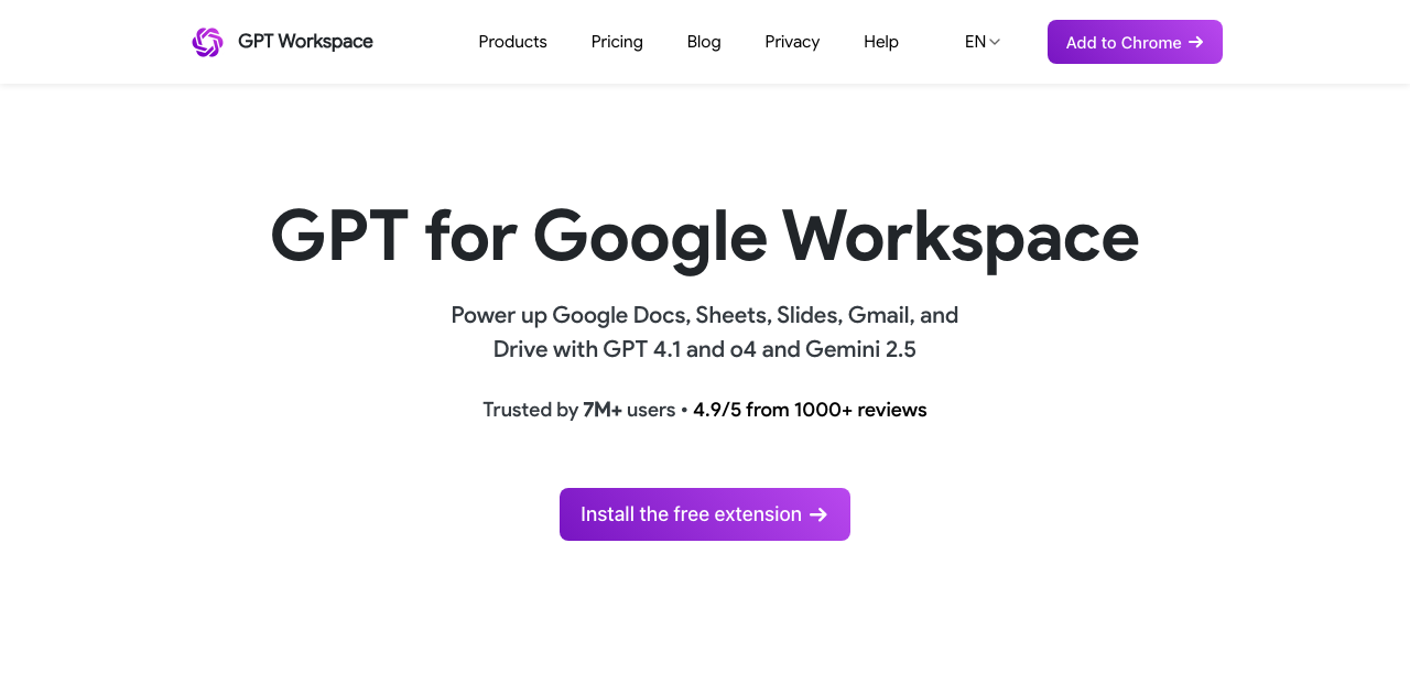 GPT Workspace main image - Unleash your creativity with AI