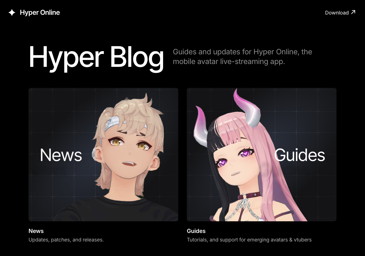 Screenshot of Hyper