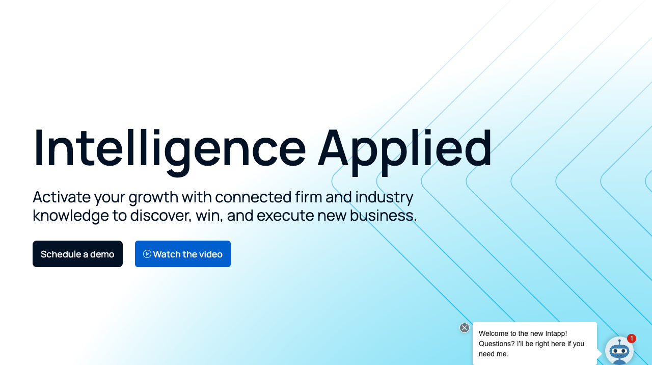 Screenshot of Intapp