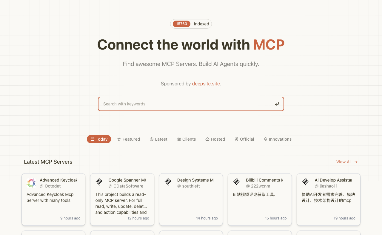 MCP Servers main image - Efficient Server Management Solutions