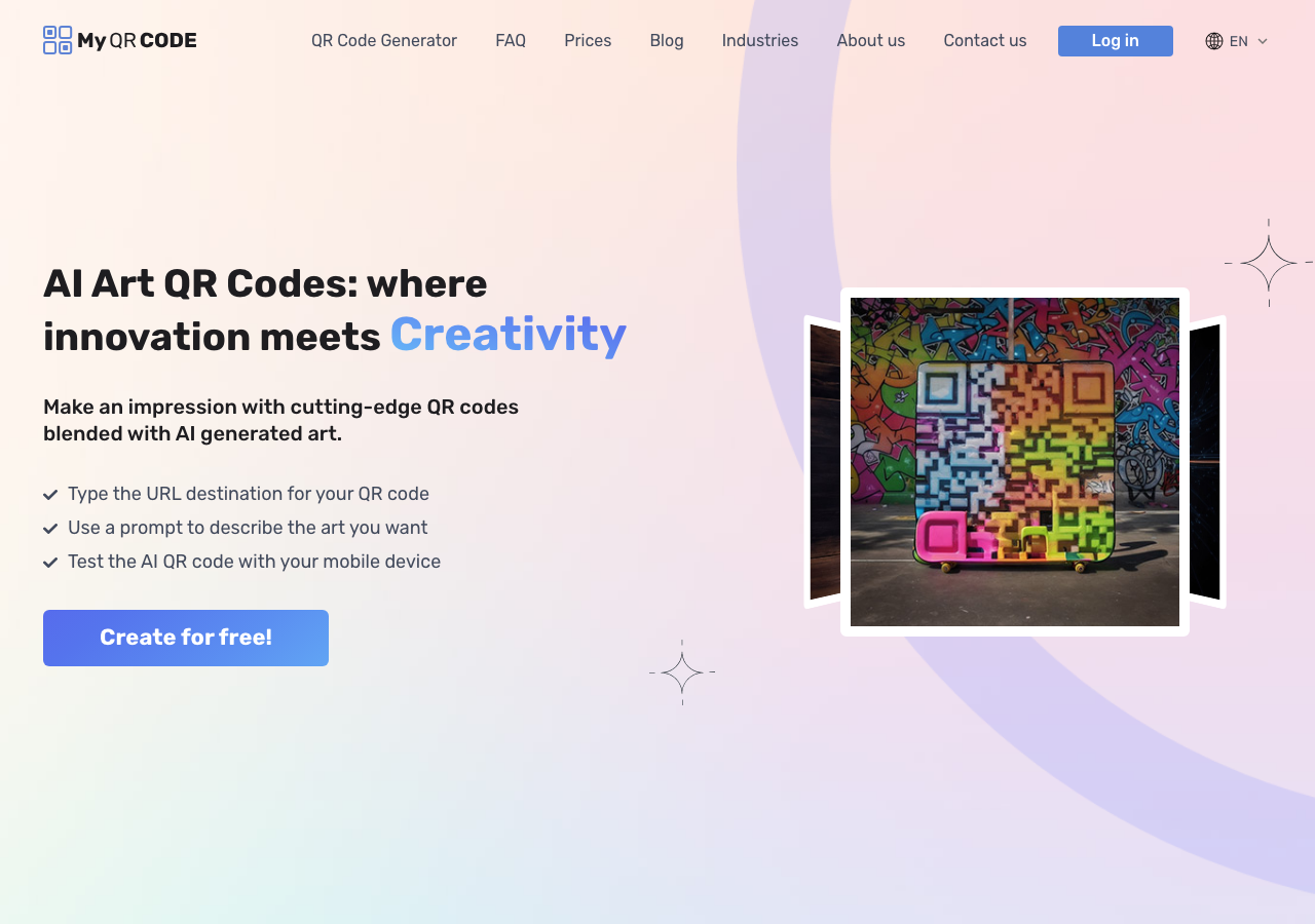 Screenshot of My QR Code