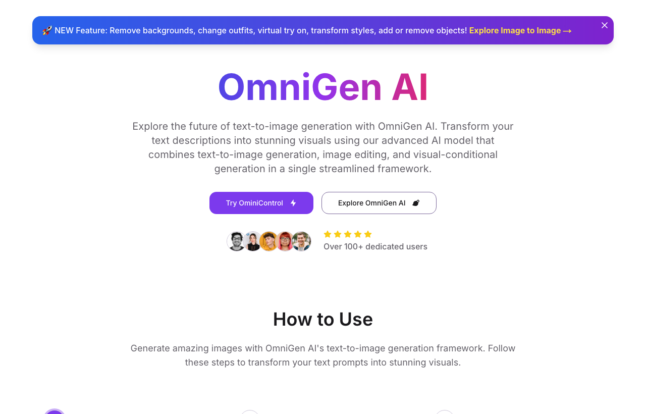 OmniGen AI main image - Empowering AI Solutions Across Languages