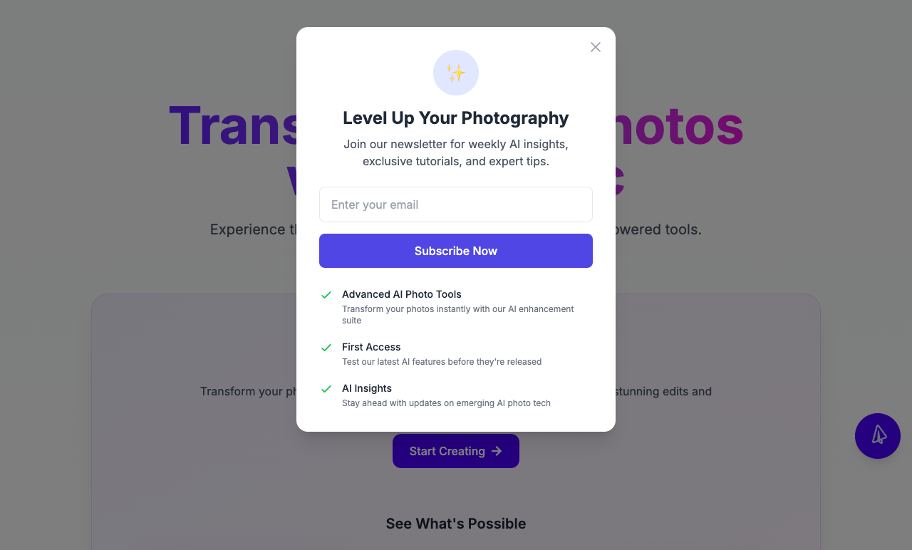 Screenshot of Photor AI
