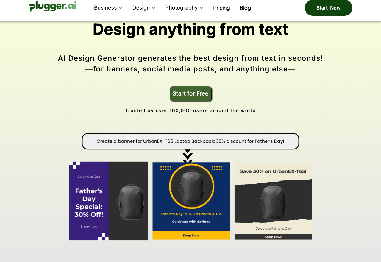 Plugger - AI Design Generator main image - Your AI design companion