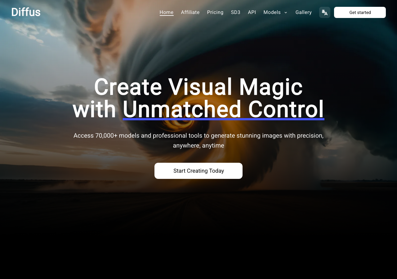 Screenshot of Diffus