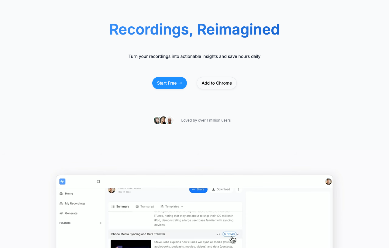 ScreenApp main image - Effortless Screen Capture and Sharing