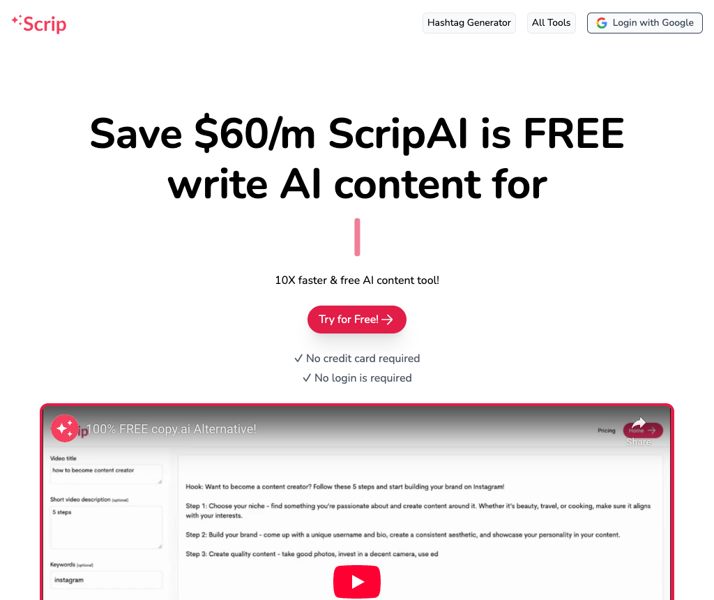 Scrip AI main image - Empowering Language Solutions