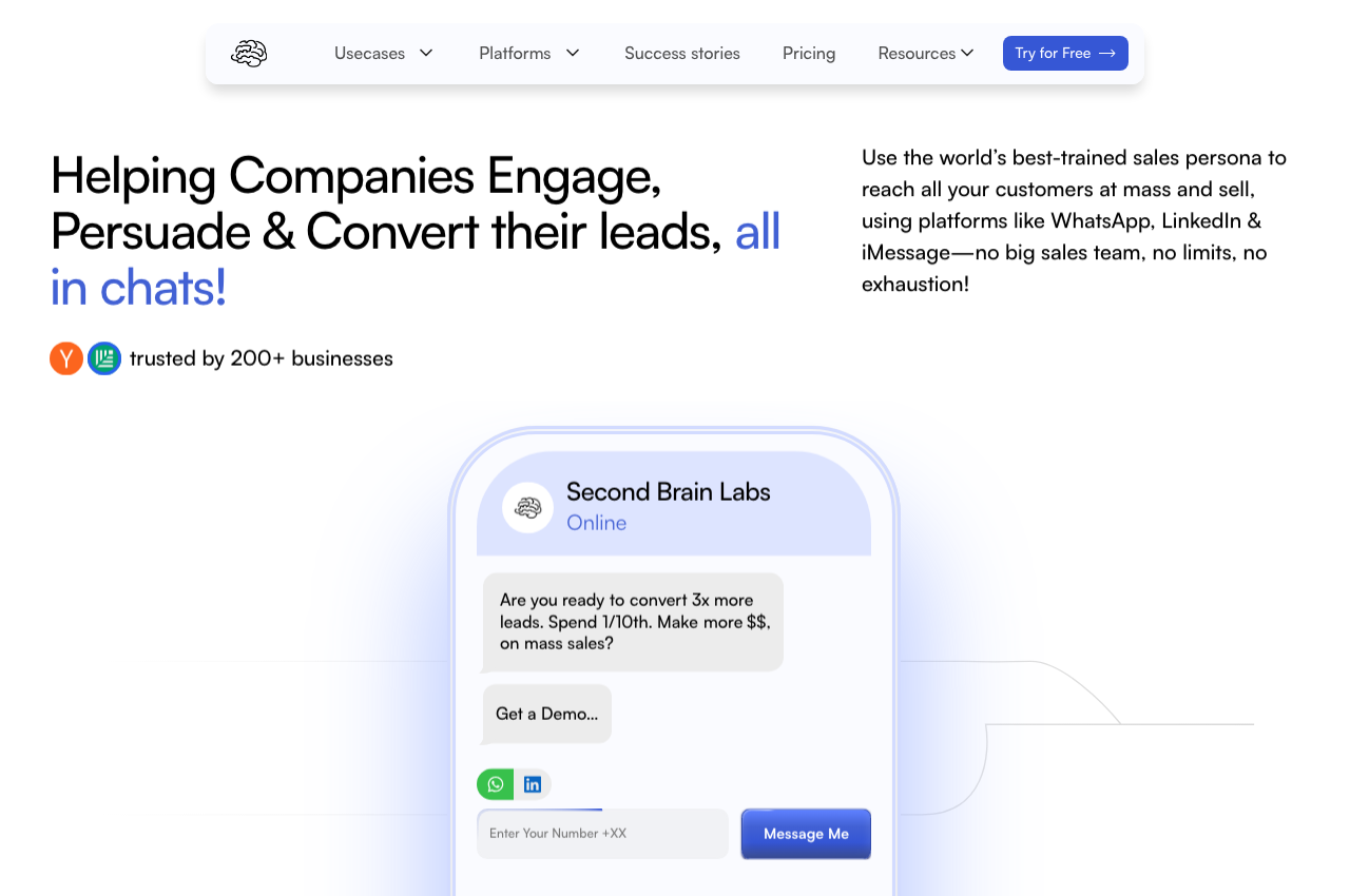 Second Brain Labs main image - Unlocking the power of your knowledge