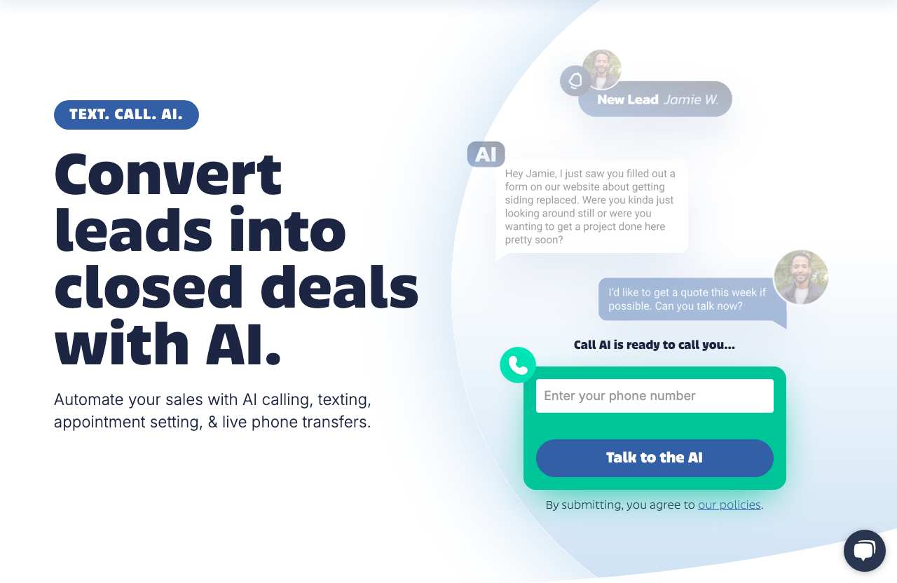 Structurely main image - AI Conversations That Convert