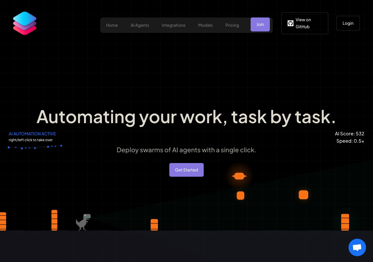 Screenshot of TaskAGI