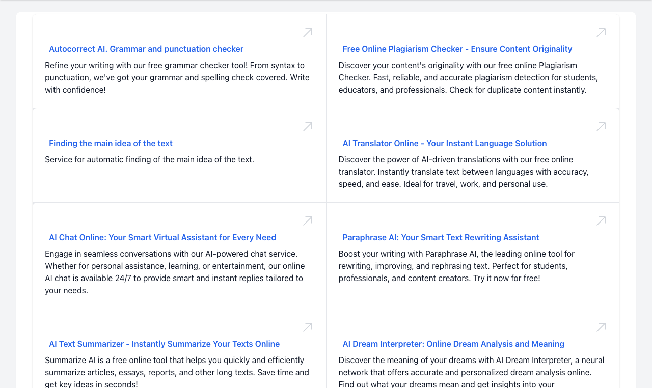 Screenshot of TextAdviser