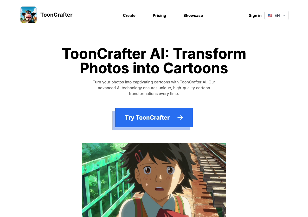 ToonCrafter AI main image - Transforming Ideas into Animated Art