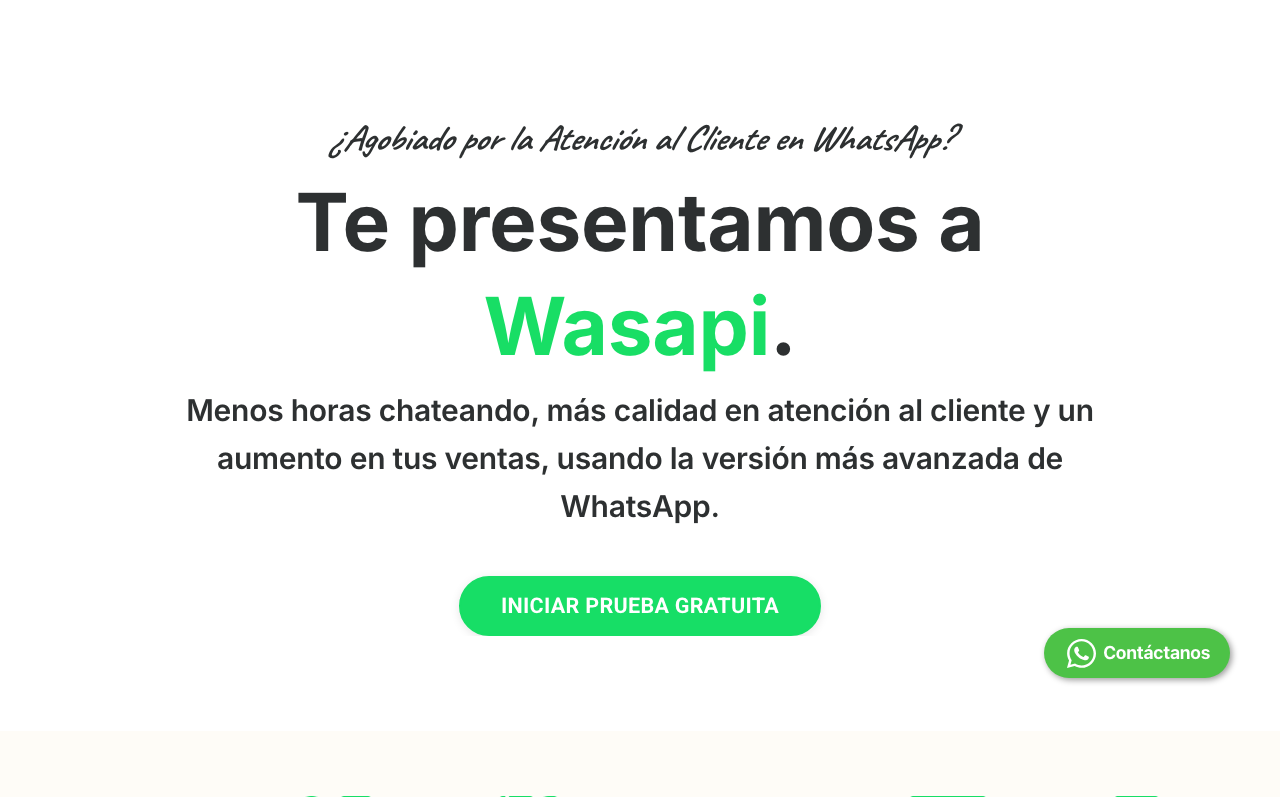 Wasapi main image - Empower your website with AI