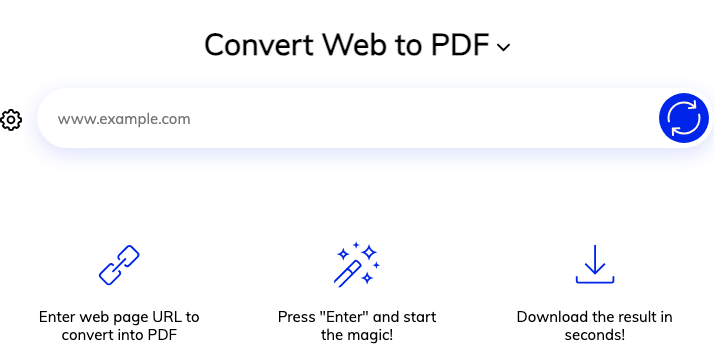 Web2PDFConvert main image - Convert Web Pages to PDF Easily