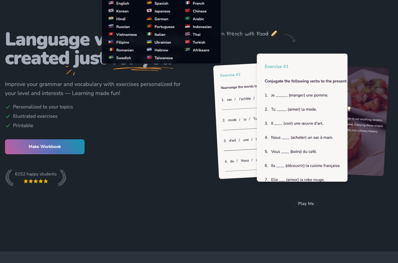 Screenshot of WorkbookPDF