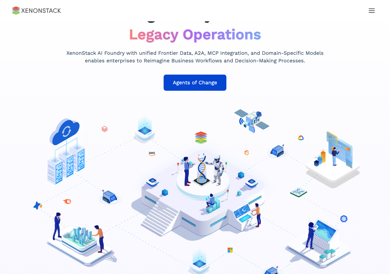 Screenshot of XenonStack