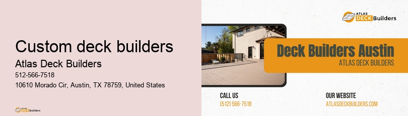 custom deck builders