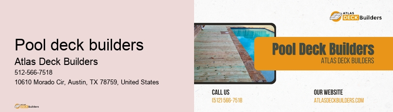 pool deck builders