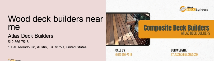 wood deck builders near me  
