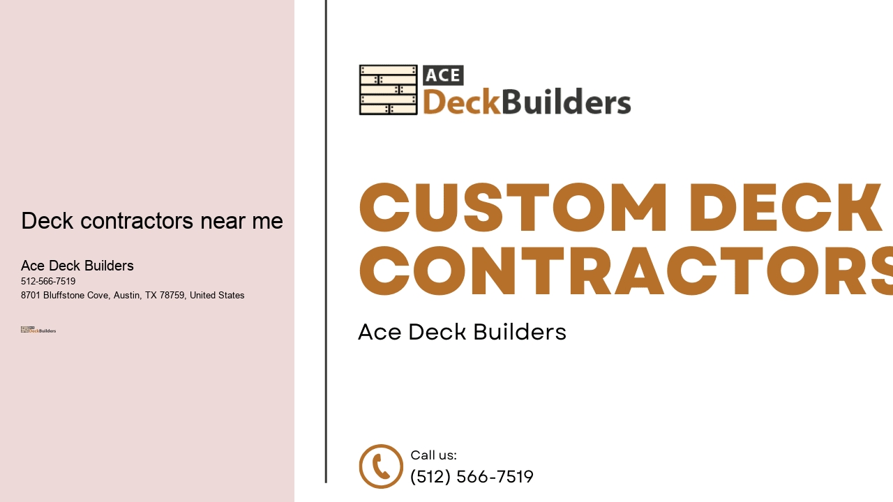 deck contractors near me  