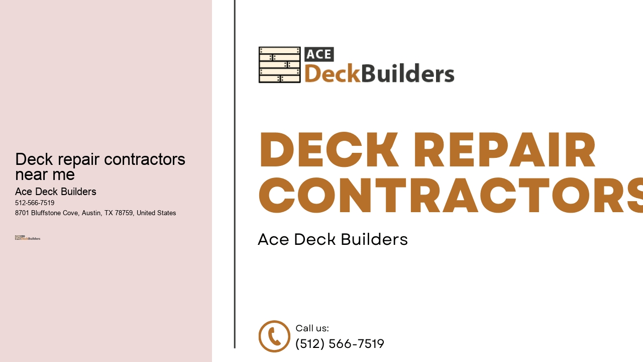 deck repair contractors near me  