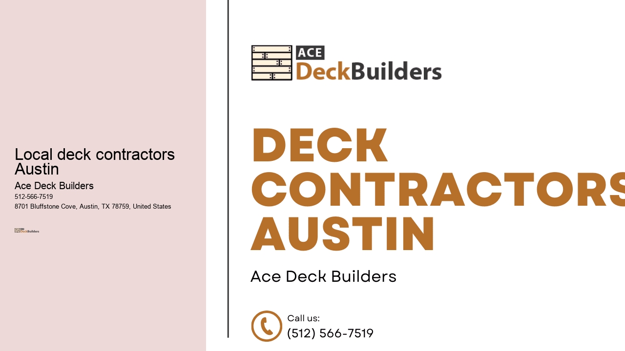 local deck contractors Austin